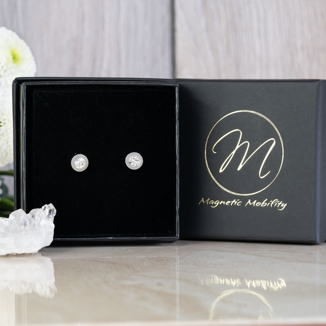 Magnetic Mobility Birthstone Magnetic Stud Earrings
