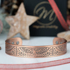 Magnetic Mobility Tree of Life Magnetic Copper Bracelet