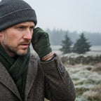 Magnetic Mobility Clover Copper Bracelet – silver-plated version – polished silver-tone cuff with Celtic embossing