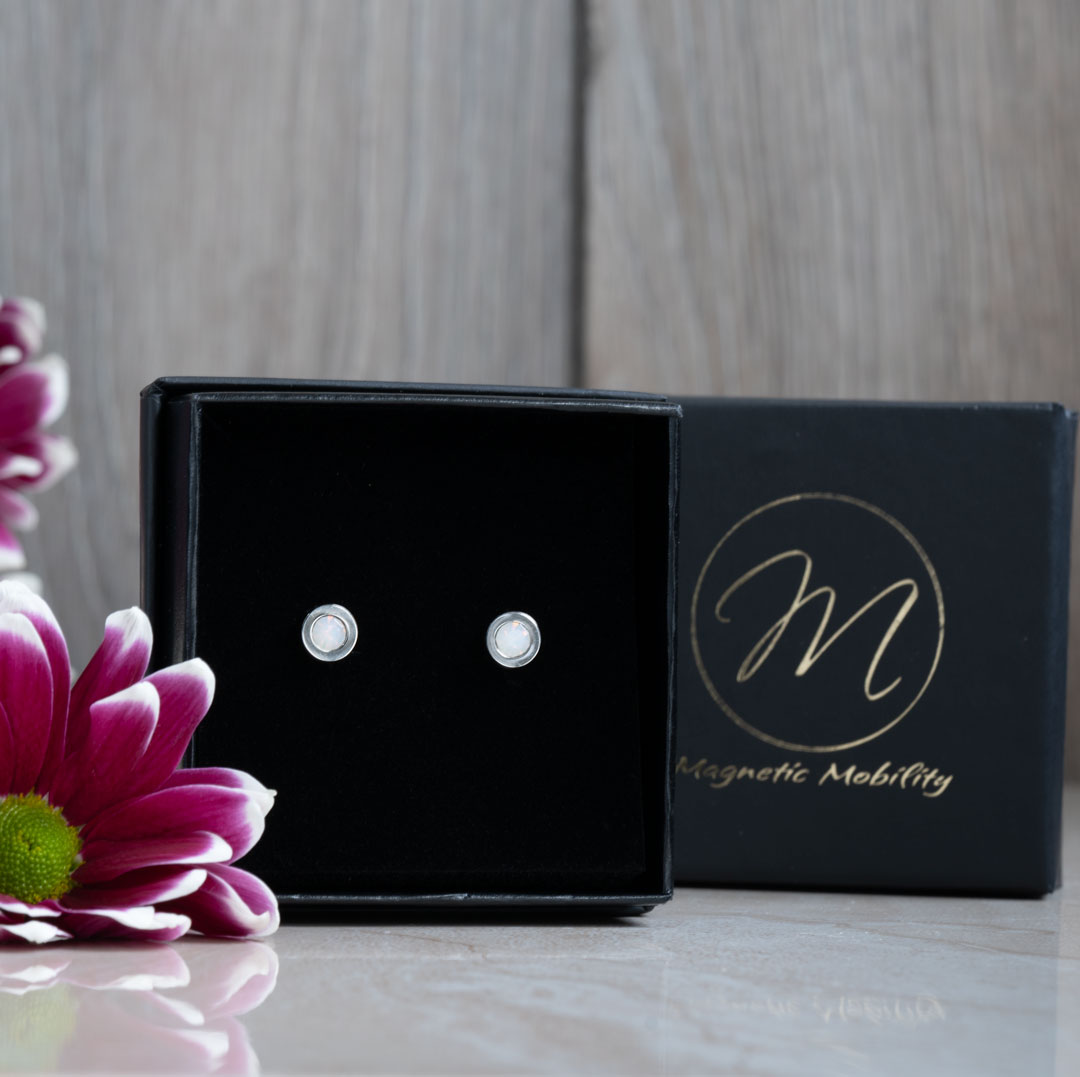 Magnetic Mobility Birthstone Magnetic Stud Earrings