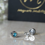 Magnetic Mobility Birthstone Magnetic Stud Earrings